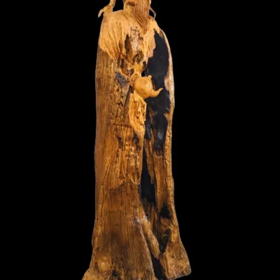 Thần trà (Gỗ Lũa trai vàng)