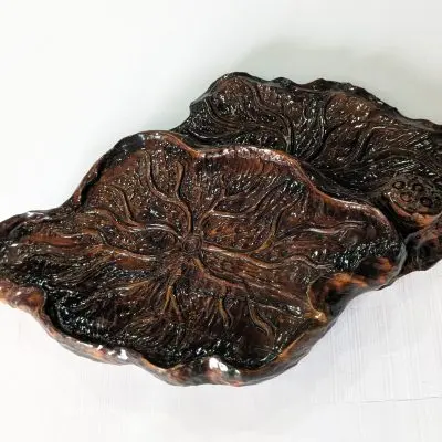 Khay trà gỗ ngọc am