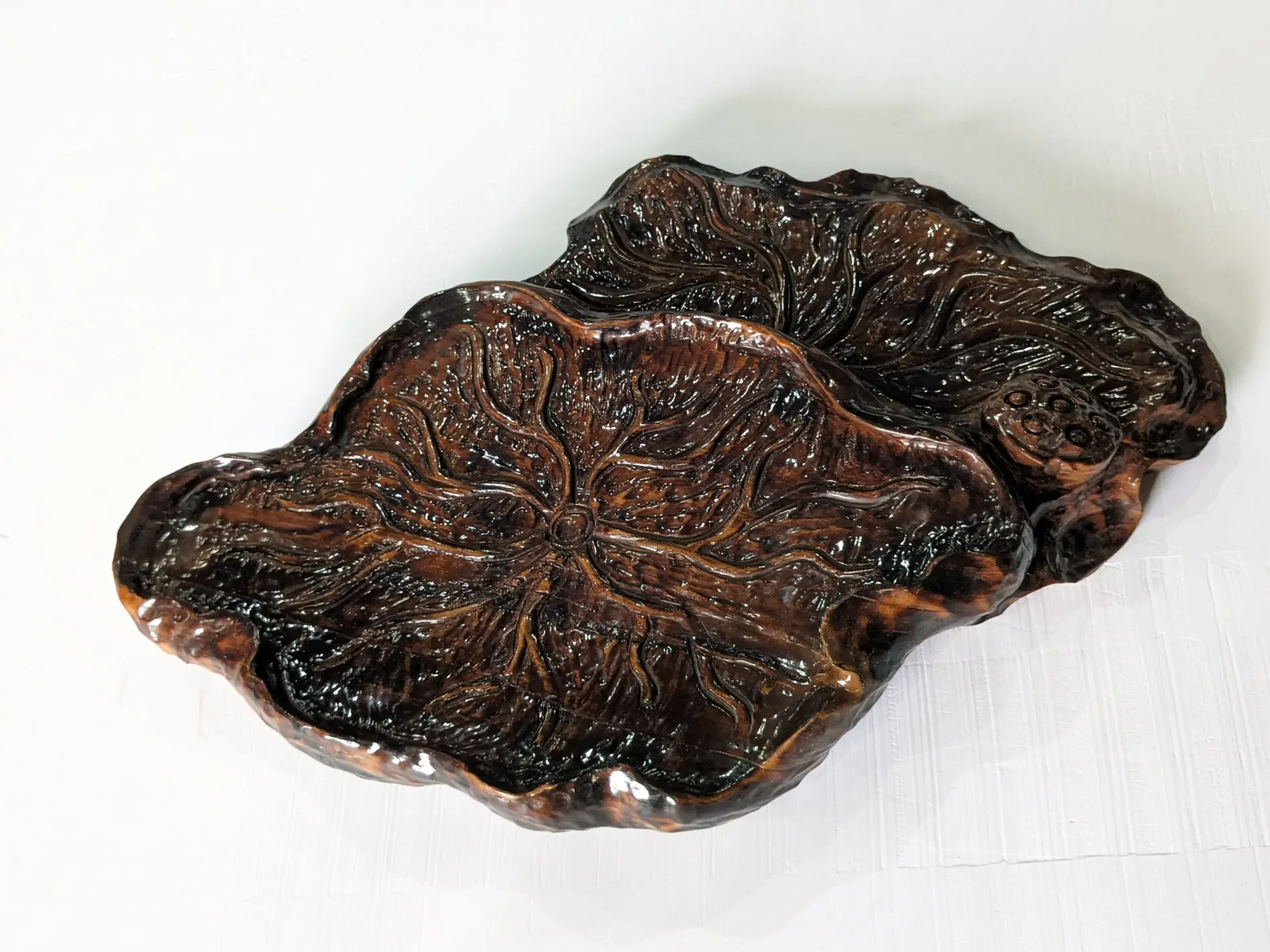Khay trà gỗ ngọc am