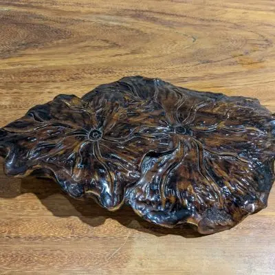 Khay trà gỗ ngọc am
