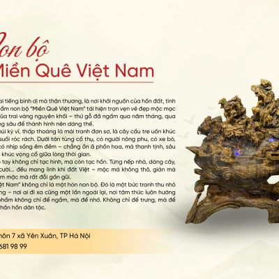 câu chuyện non bộ miền quê việt nam