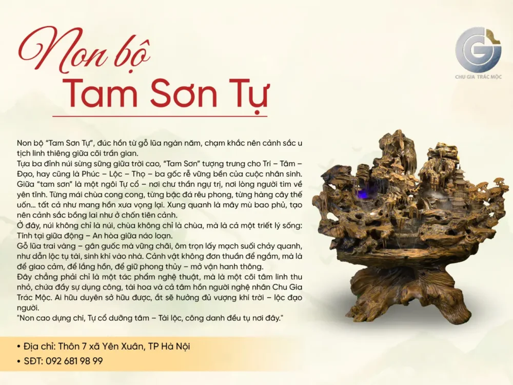 câu chuyện tam sơn tự